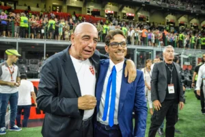 Adriano Galliani e Pier Silvio Berlusconi